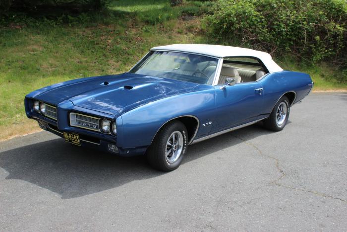 1969 Pontiac GTO Convertible 4 Speed