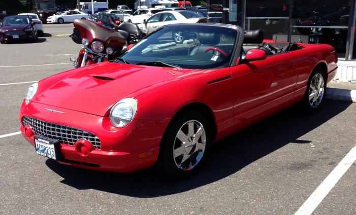 2002 Ford Thunderbird Convertible Deluxe 41,600 Miles