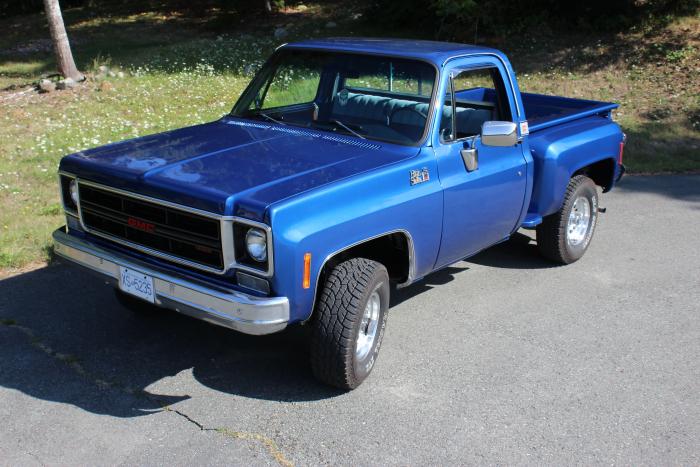 1976 GMC High Sierra 4 X 4 Shortbox Stepside