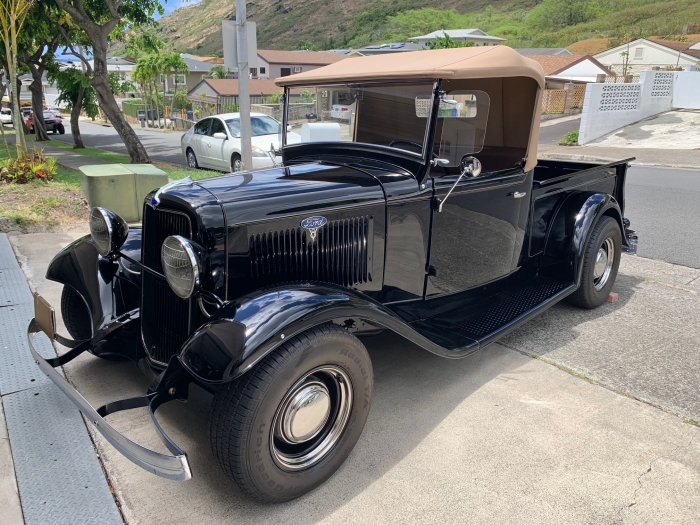 1934 Ford Open Cab Roadster Pickup