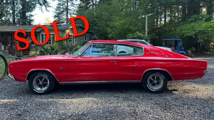 1966 Dodge Charger <font color=red>*SOLD*</font color>