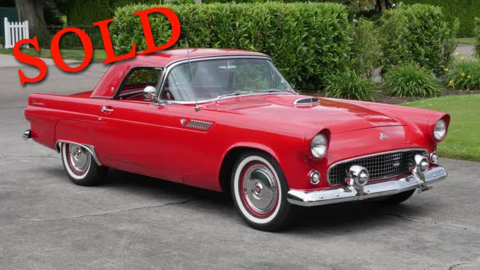 1955 Ford Thunderbird Convertible <font color=red>*SOLD*</font color>