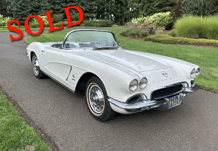 1962 Chevrolet Corvette Fuel Injection <font color=red>*SOLD*</font color>