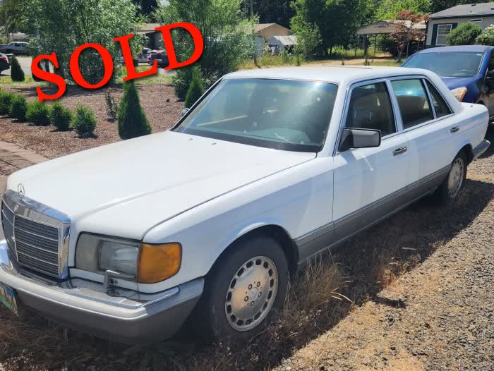 1988 Mercedes 300 SEL <font color=red>*SOLD*</font color>