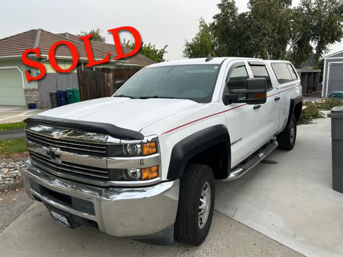 2016 Chevrolet Silverado 2500 HD Crew Cab <font color=red>*SOLD*</font color>
