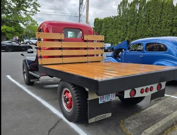 1947 Dodge Power Wagon Flatbed 1 Ton Pickup