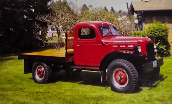 1947 Dodge Power Wagon Flatbed 1 Ton Pickup