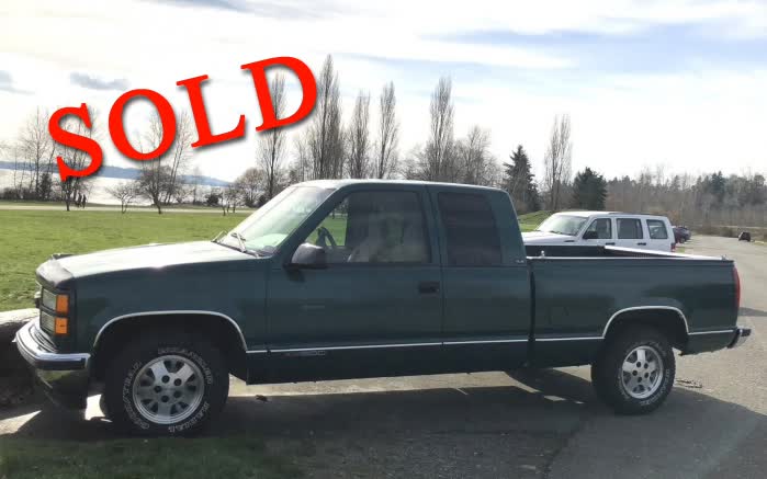 1995 GMC Sierra 1500 SLE <font color=red>*SOLD*</font color>