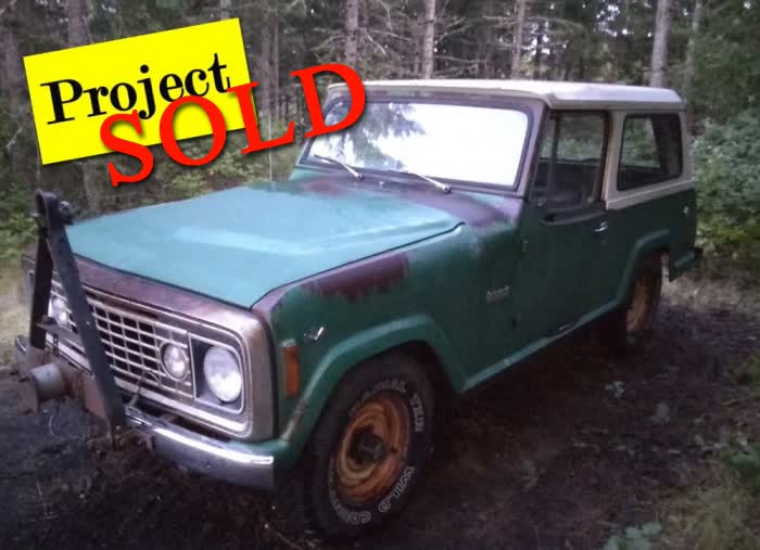 1972 Jeep Commando Project <font color=red>*SOLD*</font color>