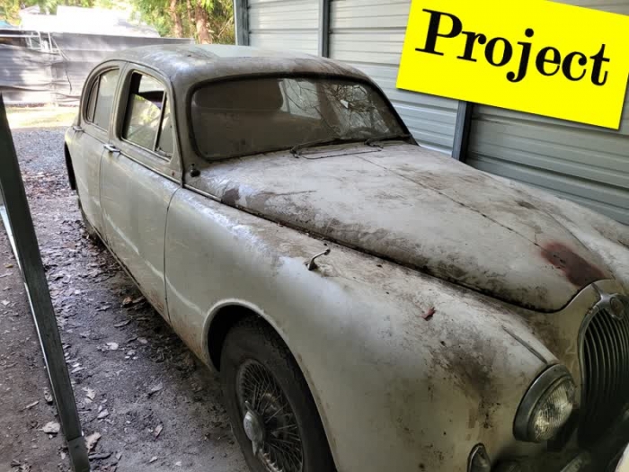 1958 and 1959 Jaguar Mark 1 Projects (Sold As A Pair)