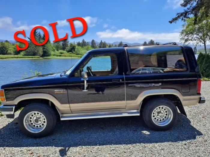 1990 Ford Bronco ll Eddie Bauer <font color=red>*SOLD*</font color>