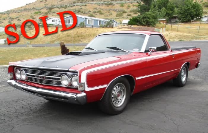 1968 Ford Ranchero GT <font color=red>*SOLD*</font color>