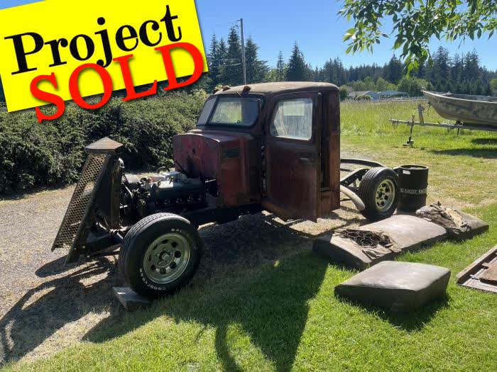 1947 Diamond T Cab Rat Rod Project <font color=red>*SOLD*</font color>
