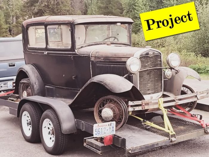 1930 Ford Model A Barn Find Project