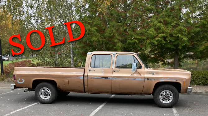 1979 Chevrolet 3/4 Ton Crew Cab Long Bed Pick Up <font color=red>*SOLD*</font color>