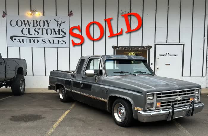 1986 Chevrolet C10 <font color=red>*SOLD*</font color>