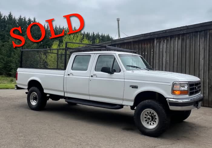 1997 Ford F350 XL 4x4 Truck <font color=red>*SOLD*</font color>