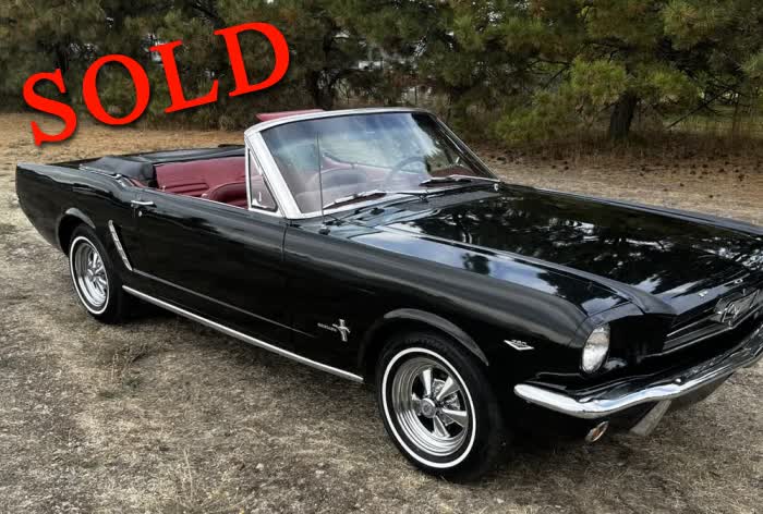 1964 1/2 Ford Mustang Convertible <font color=red>*SOLD*</font color>