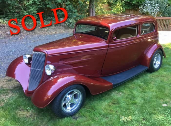 1934 Ford Vicky 2 Door Downs Body With 3 1/2" Chop <font color=red>*SOLD*</font color>