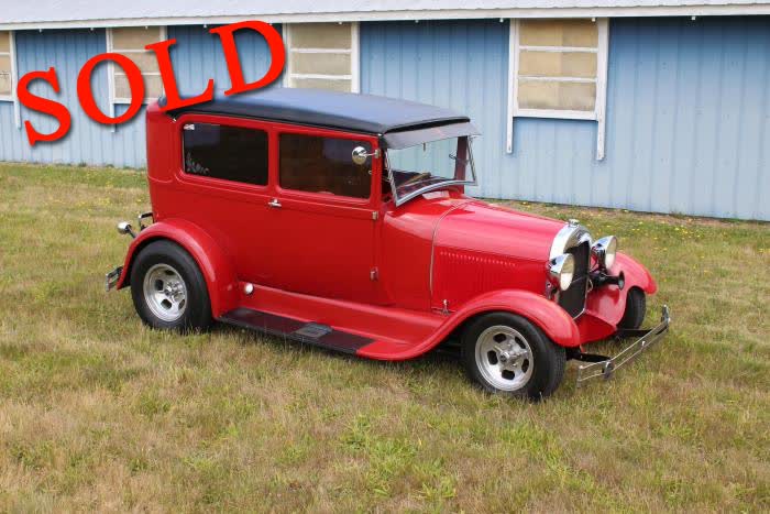 1928 Ford Model A Sedan Street Rod <font color=red>*SOLD*</font color>