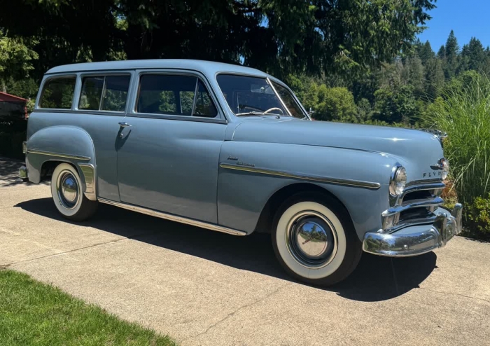 1950 Plymouth 2 DR Station Wagon