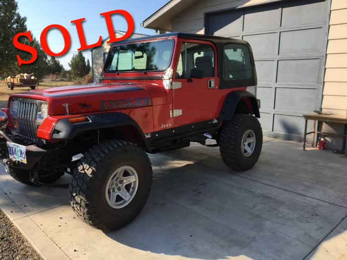 1987 Jeep YJ 4WD <font color=red>*SOLD*</font color>