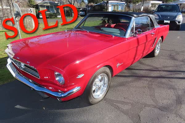 1965 Ford Mustang 2 Door Convertible <font color=red>*SOLD*</font color>