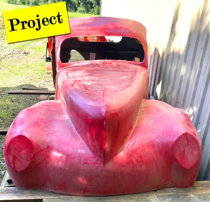 1941 Willys Bodies, Molds For Fiberglass Pickup and Donor 1998 Chevy S10 Pickup