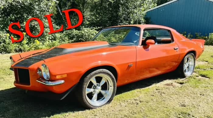 1970 Chevrolet Camaro Split Bumper <font color=red>*SOLD*</font color>