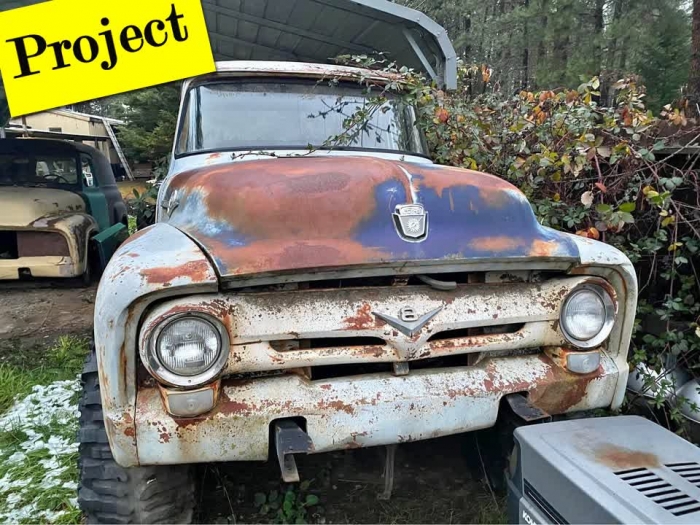 1956 Ford Pickup 4x4 Project