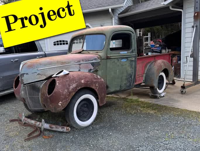1940 Ford Pickup Project