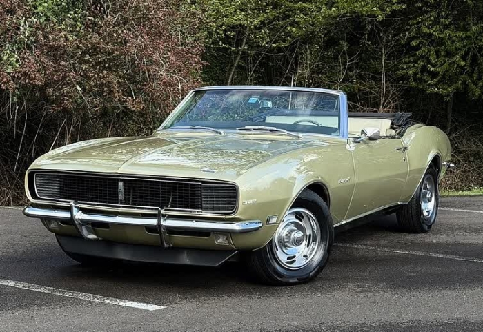 1968 Chevrolet Camaro R/S Convertible Lot #183
