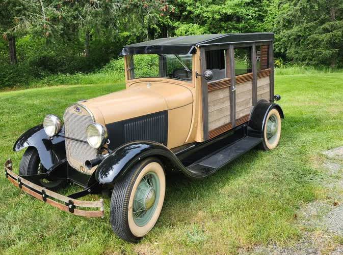 1928 Ford Huckster Woodie Station Wagon