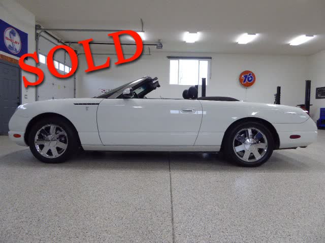2002 Ford Thunderbird �Premium� Hardtop/Convertible <font color=red>*SOLD*</font color>