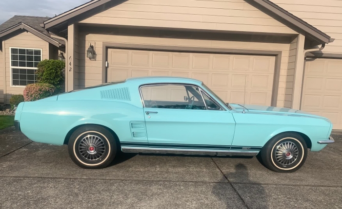1967 Ford Mustang Fastback GTA