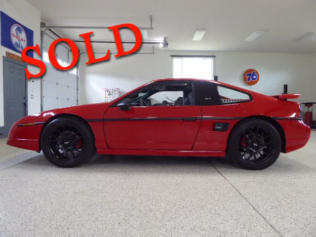 1986 Pontiac Fiero GT <font color=red>*SOLD*</font color>