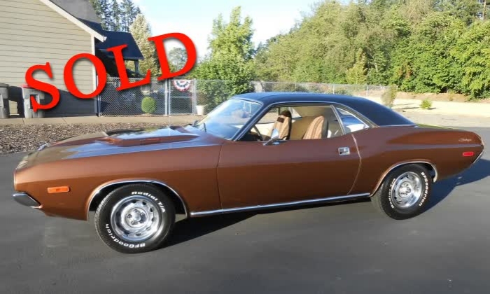 1972 Dodge Challenger Rallye 340 Numbers Matching Survivor <font color=red>*SOLD*</font color>