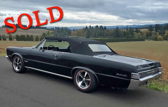 1965 Pontiac GTO Convertible <font color=red>*SOLD*</font color>