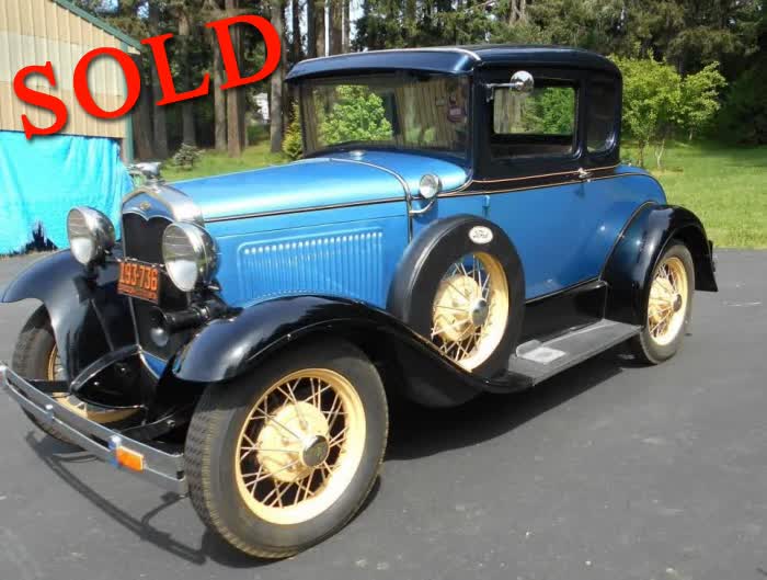 1931 Ford Model A <font color=red>*SOLD*</font color>