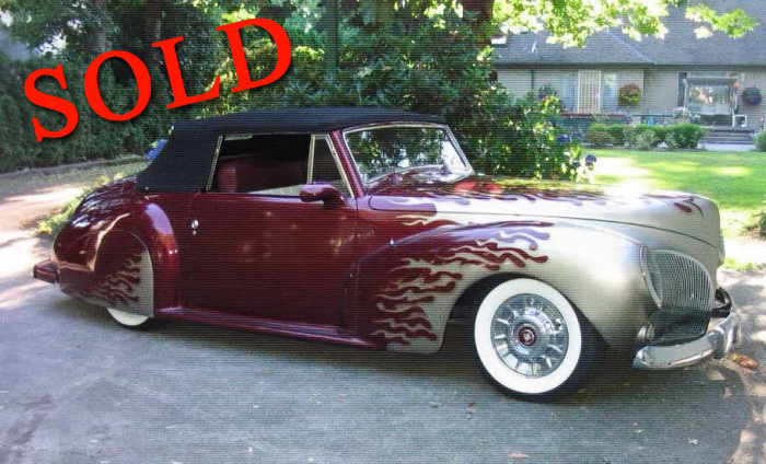 1941 Lincoln Continental Custom Convertible <font color=red>*SOLD*</font color>