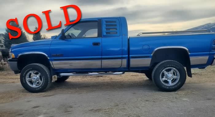 1999 Dodge Ram Laramie SLT 2500 4x4 Pickup <font color=red>*SOLD*</font color>