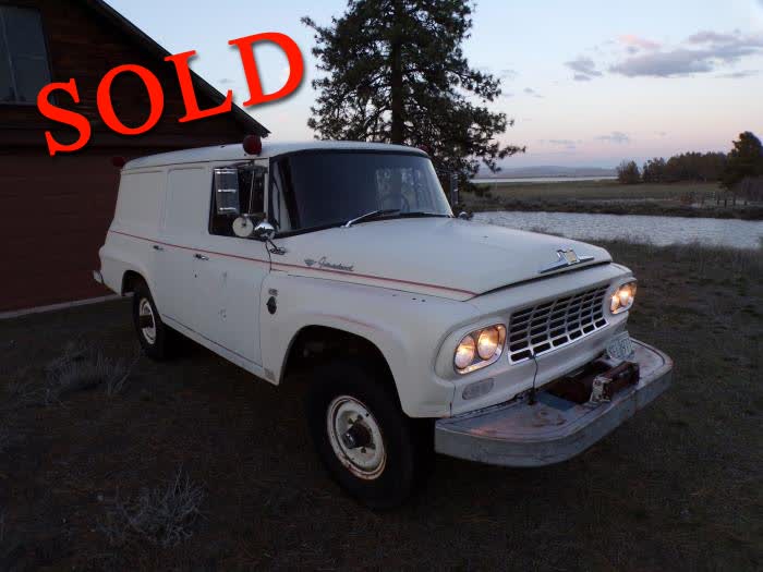 1961 International C120 4X4 Panel <font color=red>*SOLD*</font color>