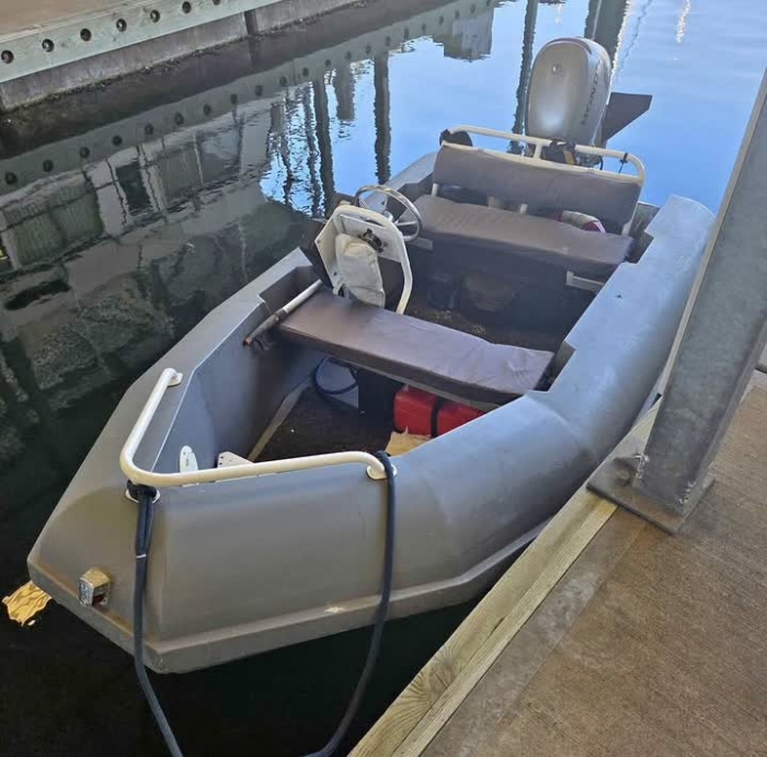 2008 Bullfrog 10.5' Boat and Trailer