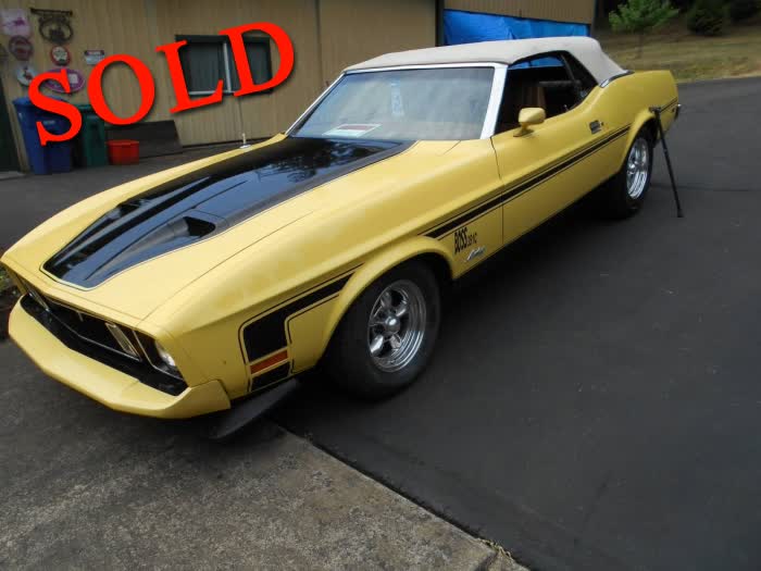 1973 Ford Mustang Convertible <font color=red>*SOLD*</font color>