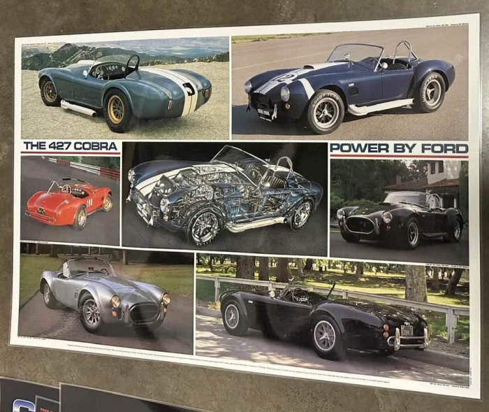 Shelby Cobra Laminated Prints