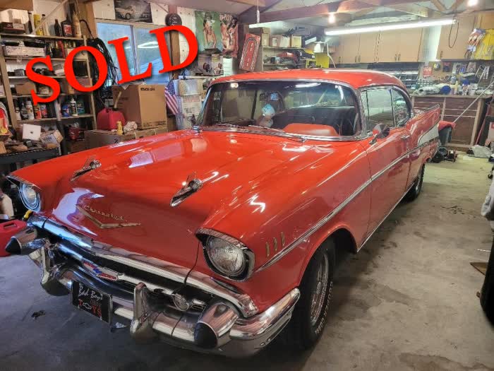1957 Chevrolet Bel Air 2DR HT <font color=red>*SOLD*</font color>